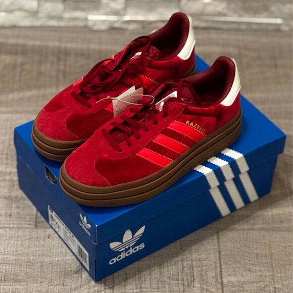 NWT !! - ADIDAS - Original Women's Gazelle BOLD Shoes - SIZE: 8.5 - Picture 5 of 11